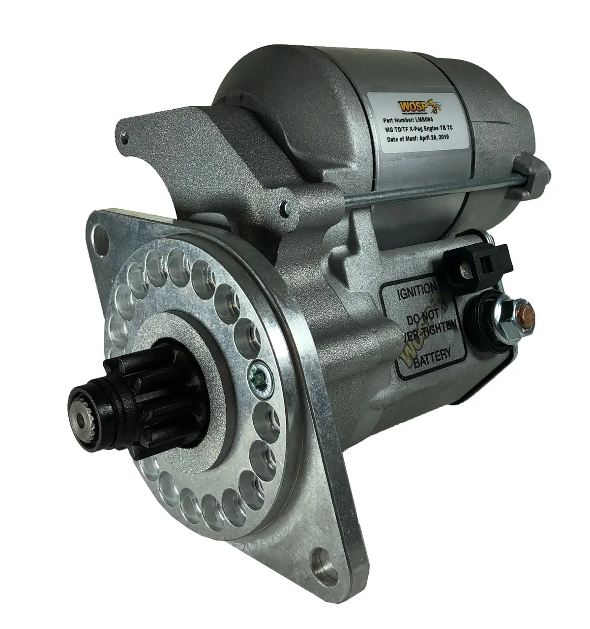 Wosp Lms094 Starter Motor 12V 1.4Kw Fits Mg Td / Tf (120 Tooth Ring Gear) High Torque Starter Motor 1