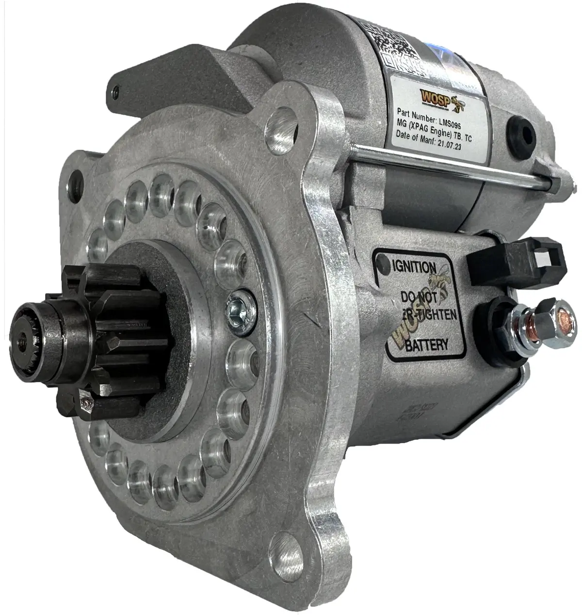 Wosp Lms095 Starter Motor 12V 1.4Kw Fits Mg Tb / Mg Tc / Mg Td Up To Engine # 9408 (Xpag Engine) High Torque Starter Motor 1