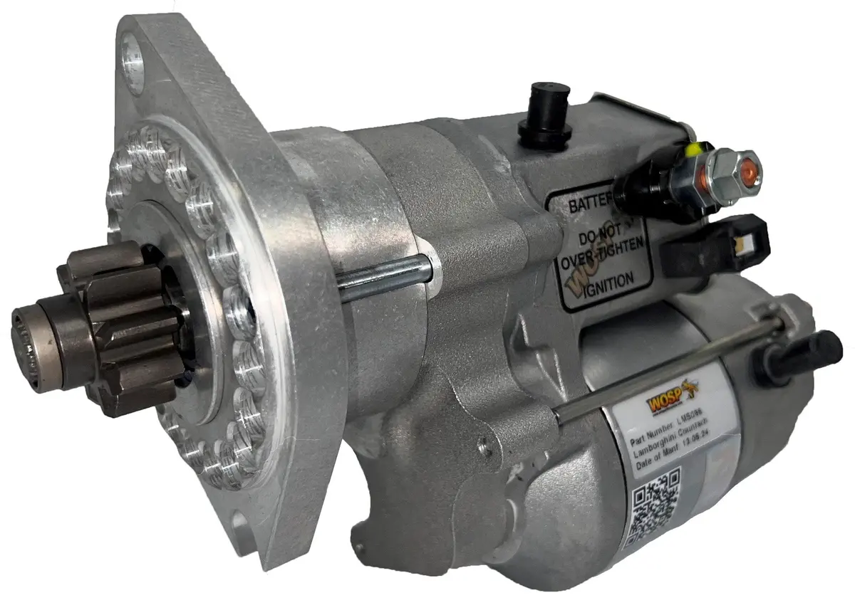 Wosp Lms096 Starter Motor 12V 1.4Kw Fits Lamborghini Countach High Torque Starter Motor 1