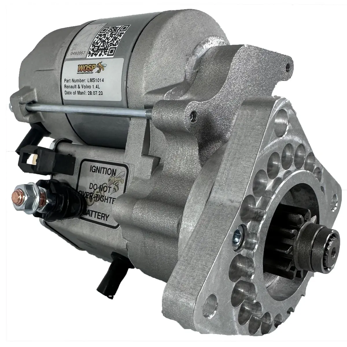 Wosp Lms1014 Starter Motor 12V 1.4Kw Fits Renault & Volvo 1.4L High Torque Starter Motor 1