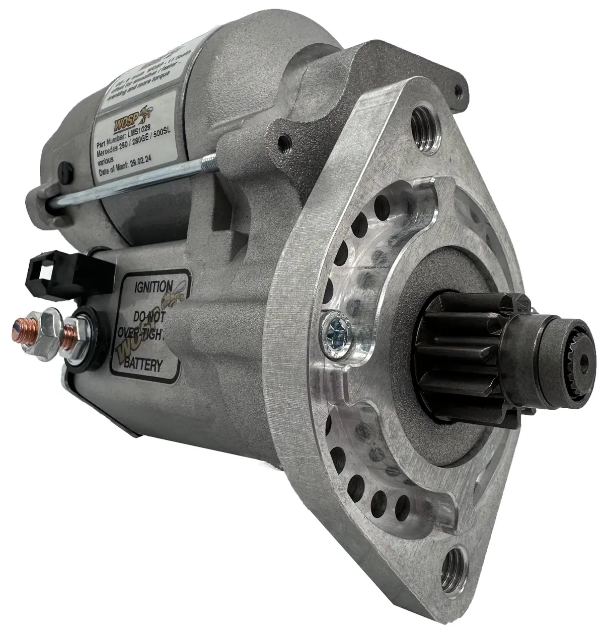Wosp Lms1029 Starter Motor 12V 1.4Kw Fits Mercedes 250 / 280/ 450 / 500 Various High Torque Starter Motor 1