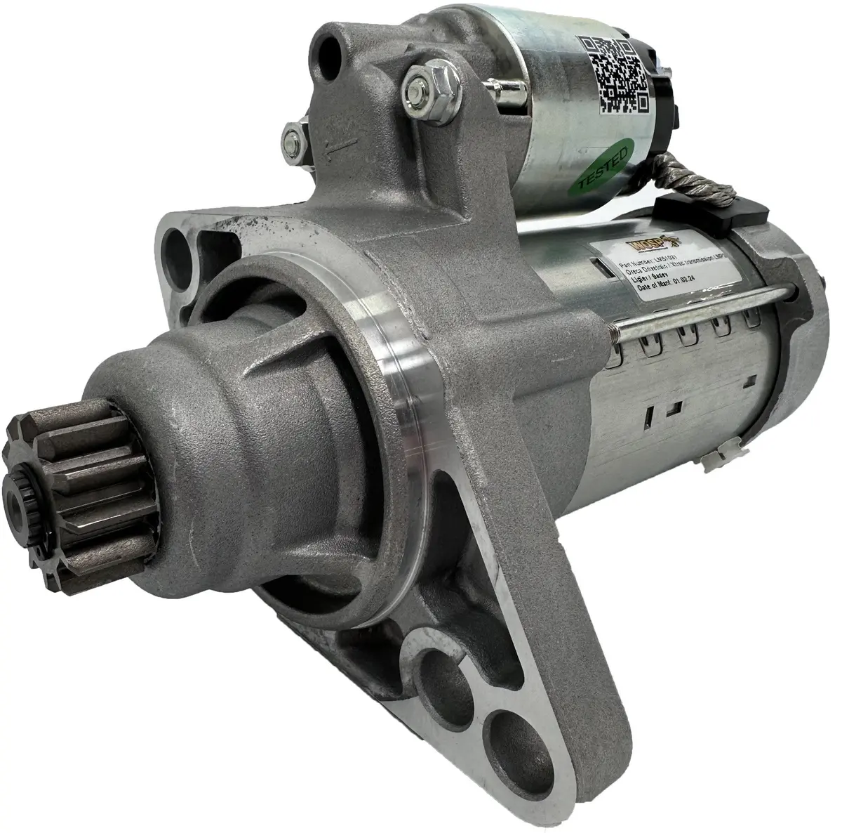 Wosp Lms1031 Starter Motor 12V 2Kw Fits Oreca Drivetrain / Xtrac Transmission Lmp3 Ligier / Sadev High Performance Starter Motor 1