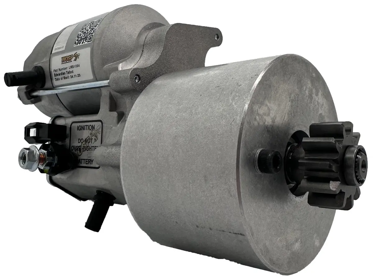 Wosp Lms1034 Starter Motor 12V 1.4Kw Fits Edwardian Talbot High Torque Starter Motor 1