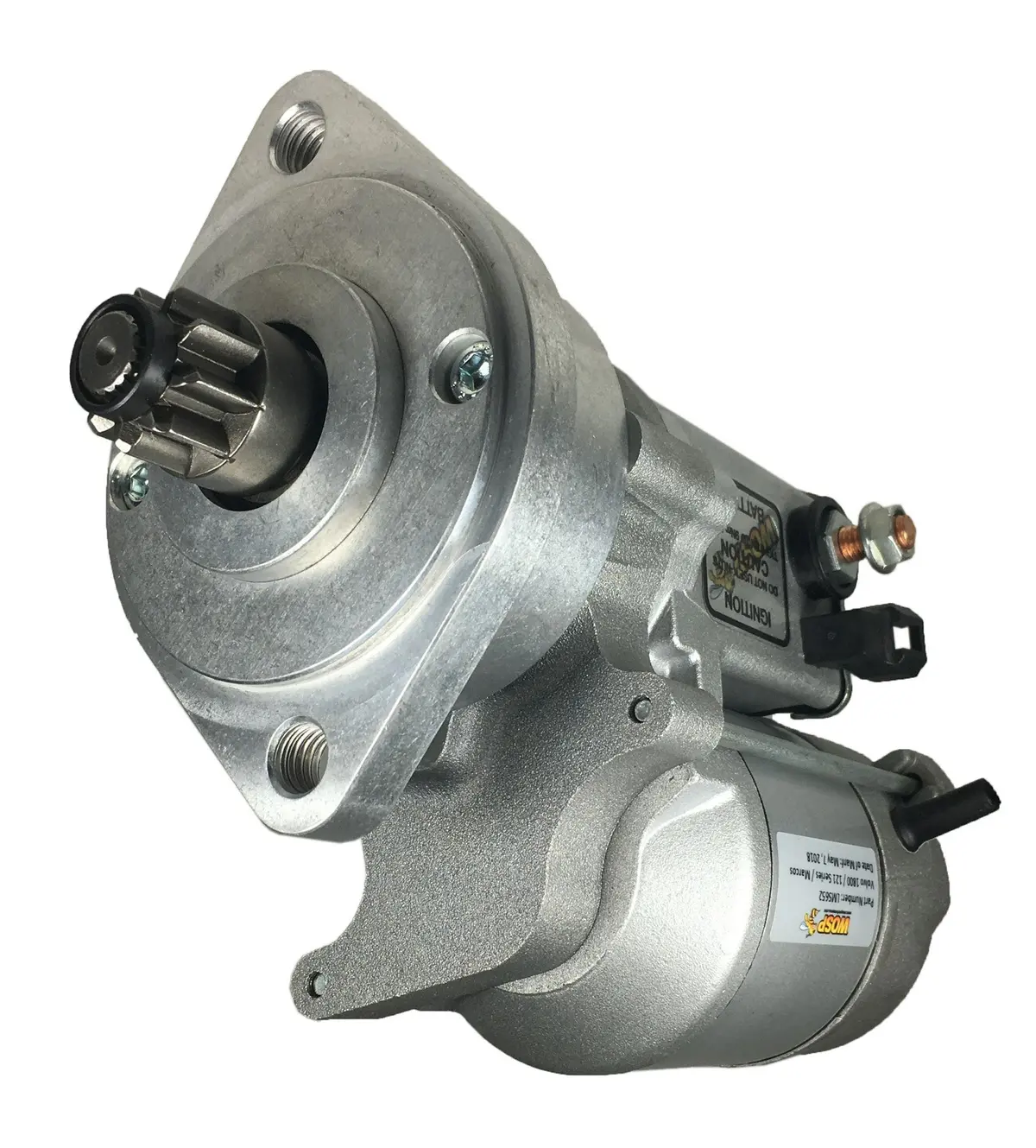 Wosp Lms1058 Starter Motor 12V 1.4Kw Fits Buick Straight 8 / New Yorker High Torque Starter Motor 1