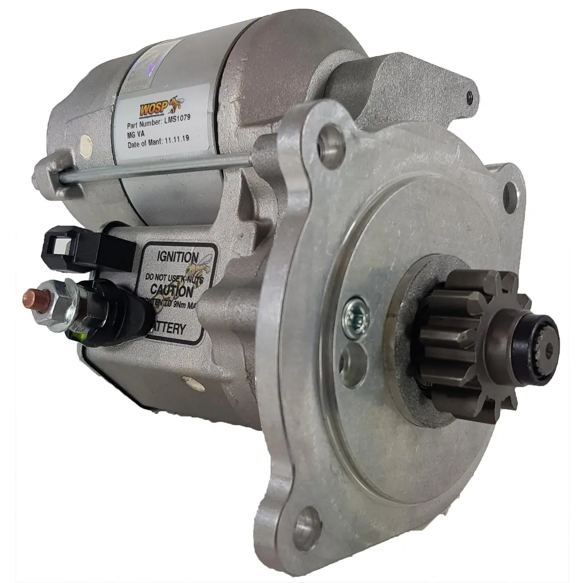 Wosp Lms1079 Starter Motor 12V 1.4Kw Fits Mg Va High Torque Starter Motor 1