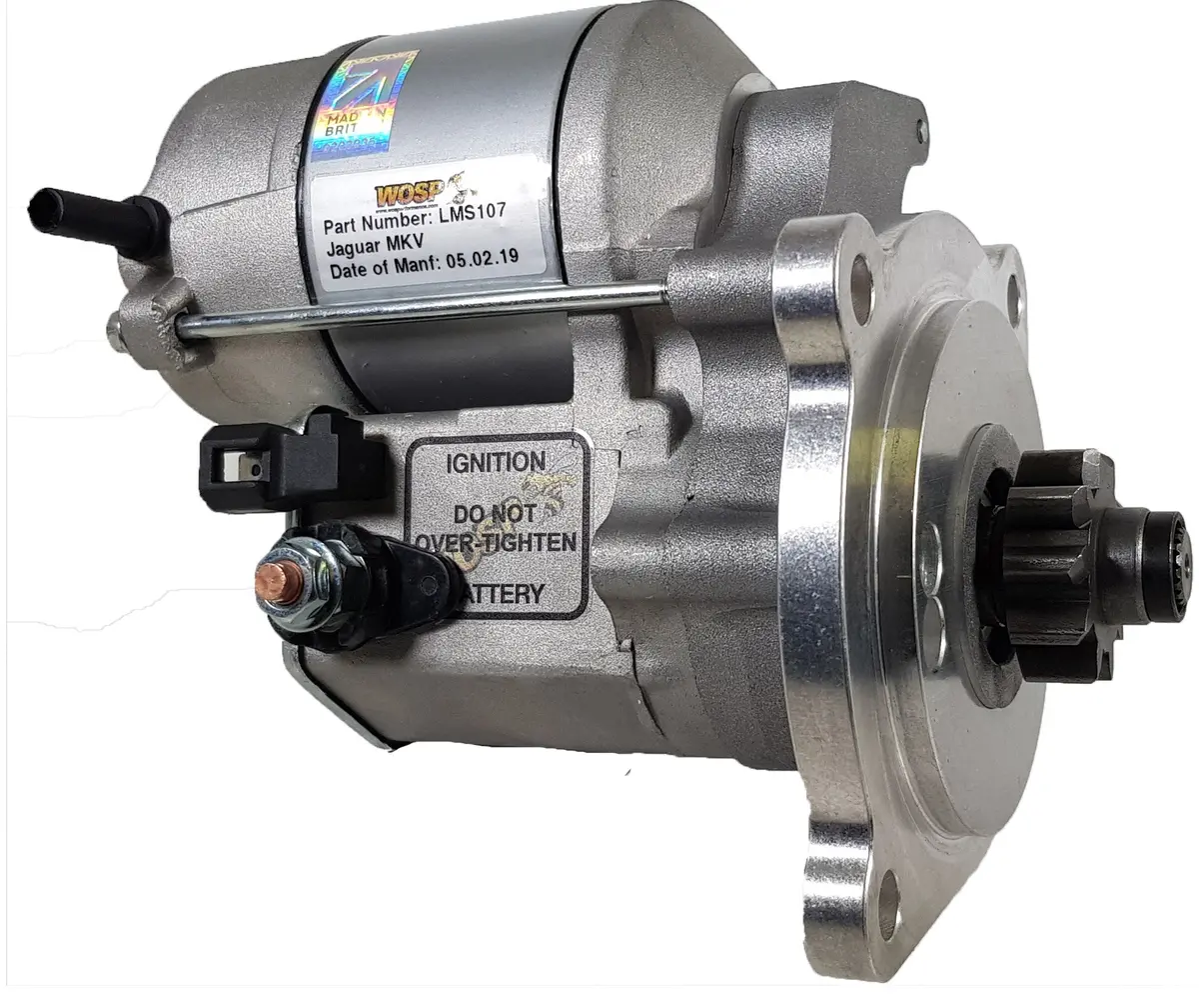 Wosp Lms107 Starter Motor 12V 1.4Kw Fits Jaguar Mk5 & Mk7 3.4 High Torque Starter Motor 1