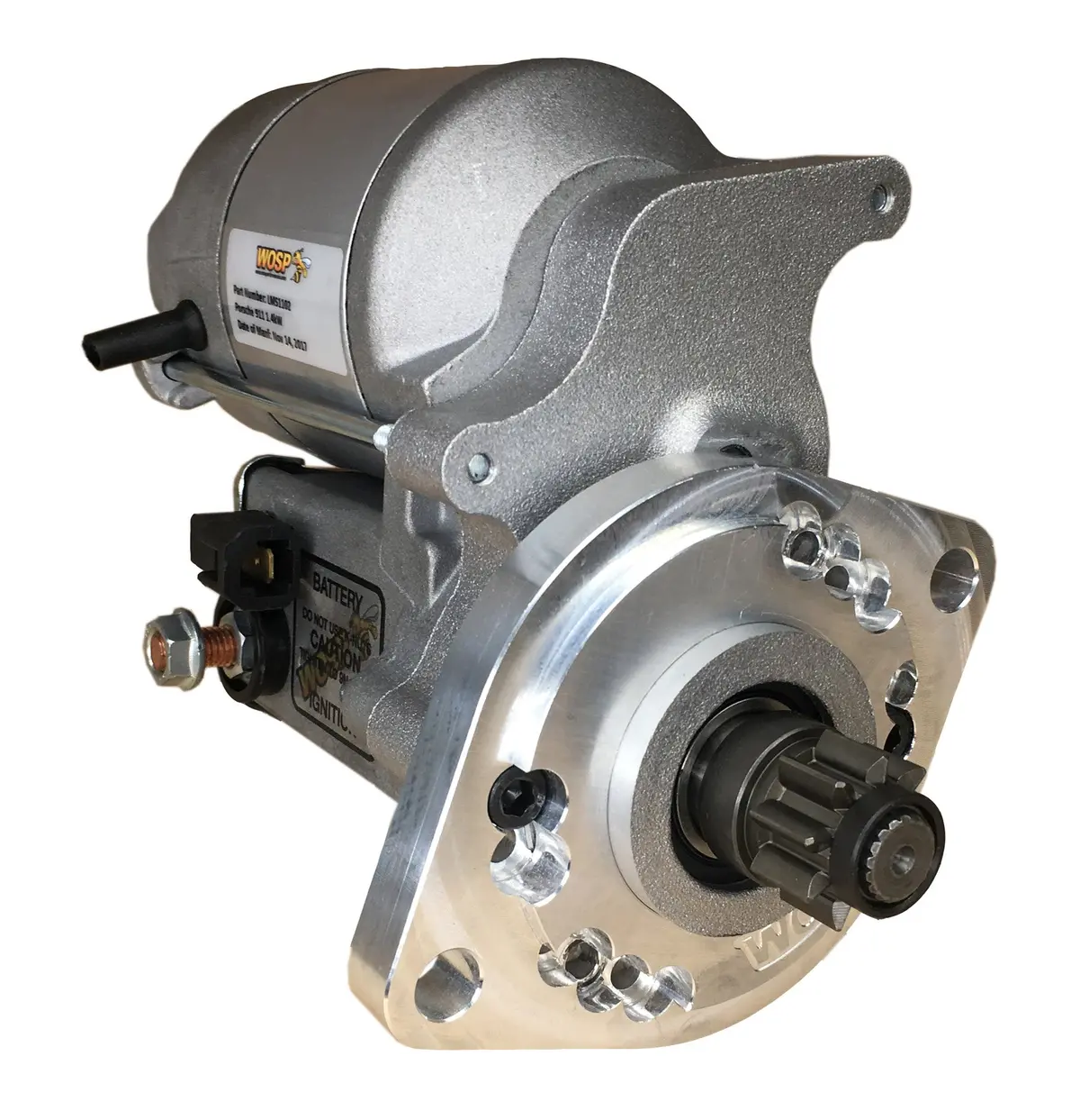 Wosp Lms1102 Starter Motor 12V 1.4Kw Fits Porsche 911 / 959 / Vw Beetle / Transporter Lh High Torque Starter Motor 1