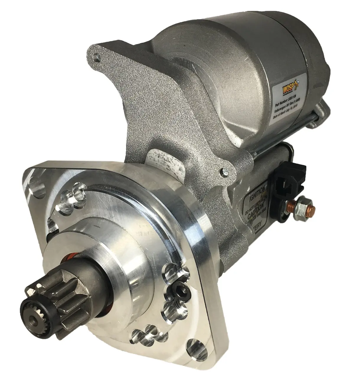 Wosp Lms1106 Starter Motor 12V 1.4Kw Fits Vw Vanagon M/T (091 Trans) Lh Super-Duty Starter Motor 1