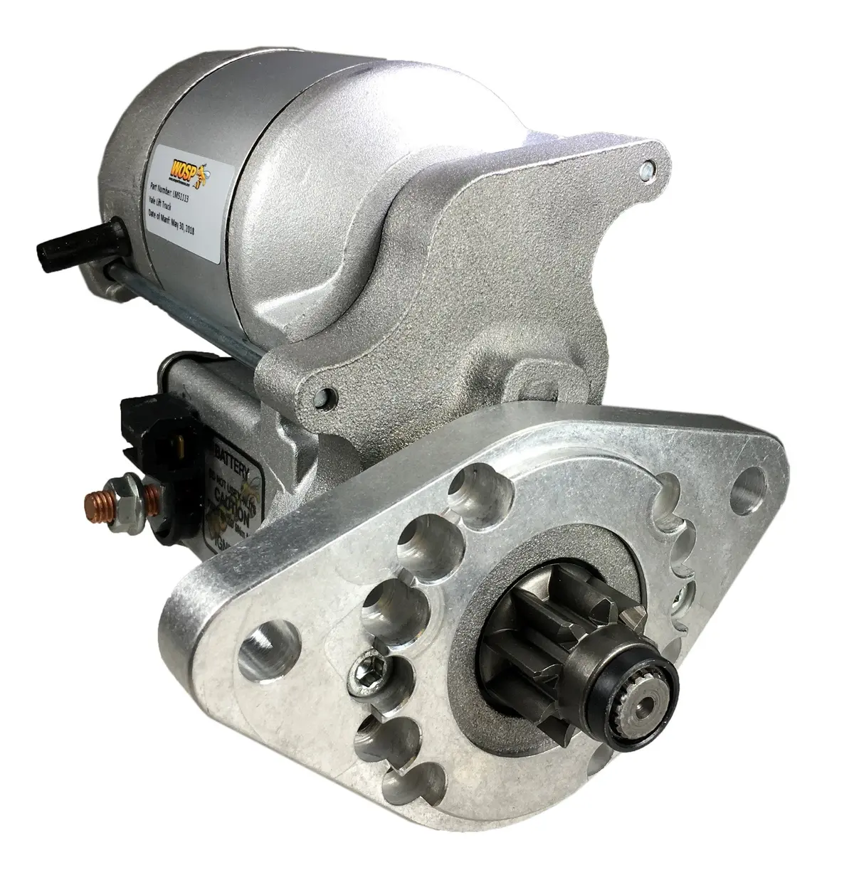 Wosp Lms1113 Starter Motor 12V 1.4Kw Fits Sumitomo Yale / Yale Lift Truck V6 Lh High Torque Starter Motor 1