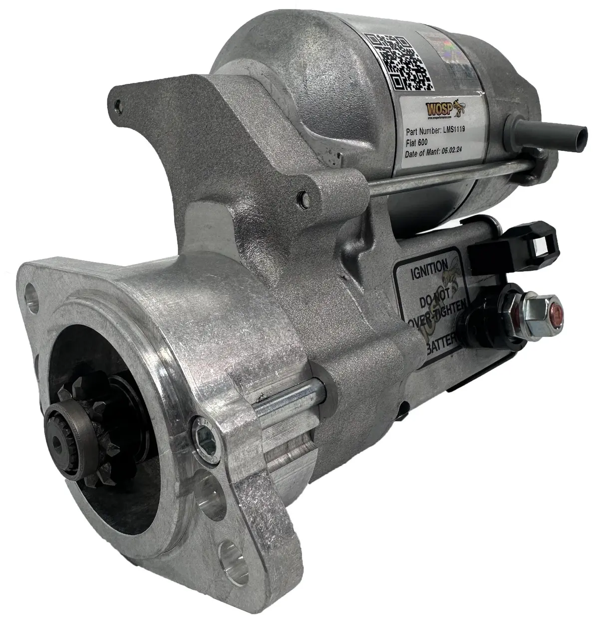 Wosp Lms1119 Starter Motor 12V 1.4Kw Fits Fiat 600 High Torque Starter Motor 1