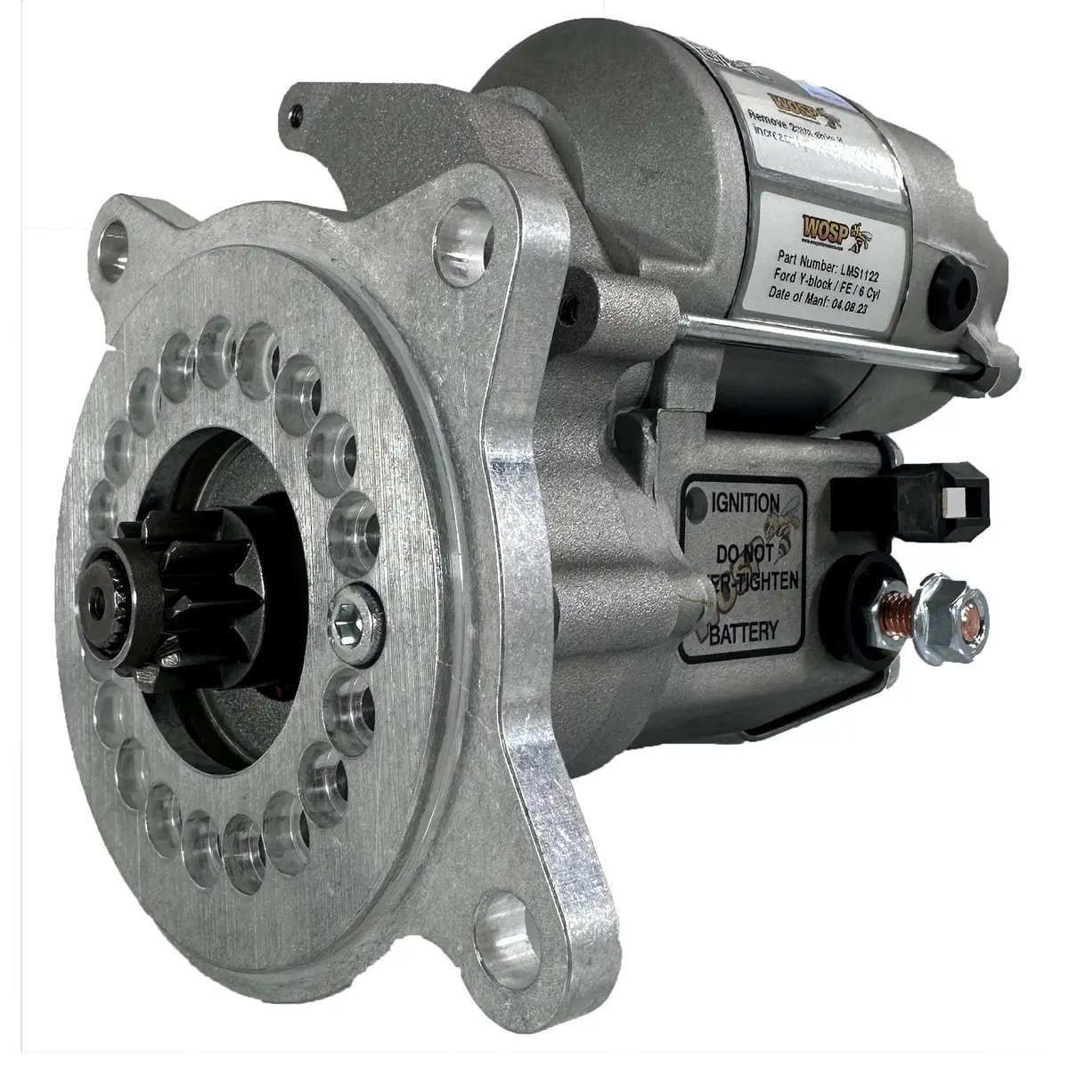 Wosp Lms1122 Starter Motor 12V 1.4Kw Fits Ford V8 390 / 427 / 428 (Fe Engine) Rh (Motor On Top) 1.4Kw High Torque Starter Motor 1
