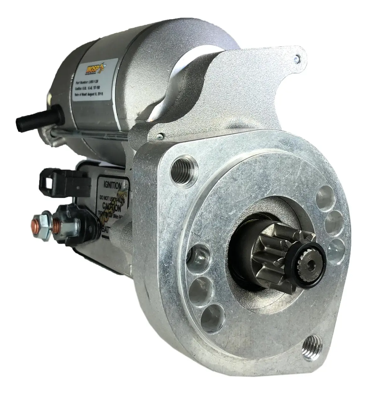 Wosp Lms1129 Starter Motor 12V 1.4Kw Fits Cadillac V8 6.0L / 6.4L High Torque Starter Motor 1