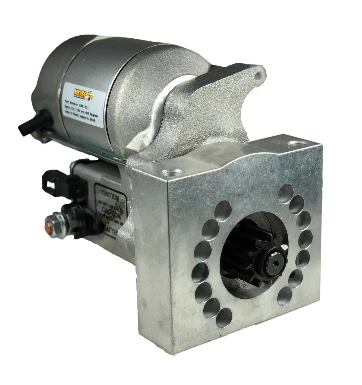 Wosp Lms1131 Starter Motor 12V 1.4Kw Fits Buick 231 / 350 / 401 Engines '85-On High Torque Starter Motor 1