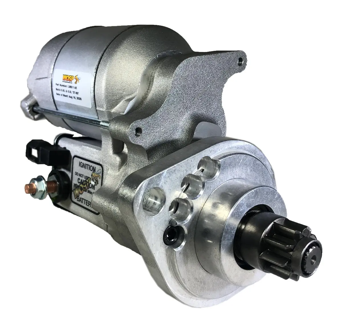 Wosp Lms1145 Starter Motor 12V 1.4Kw Fits Buick 6L / 6.6L High Torque Starter Motor 1