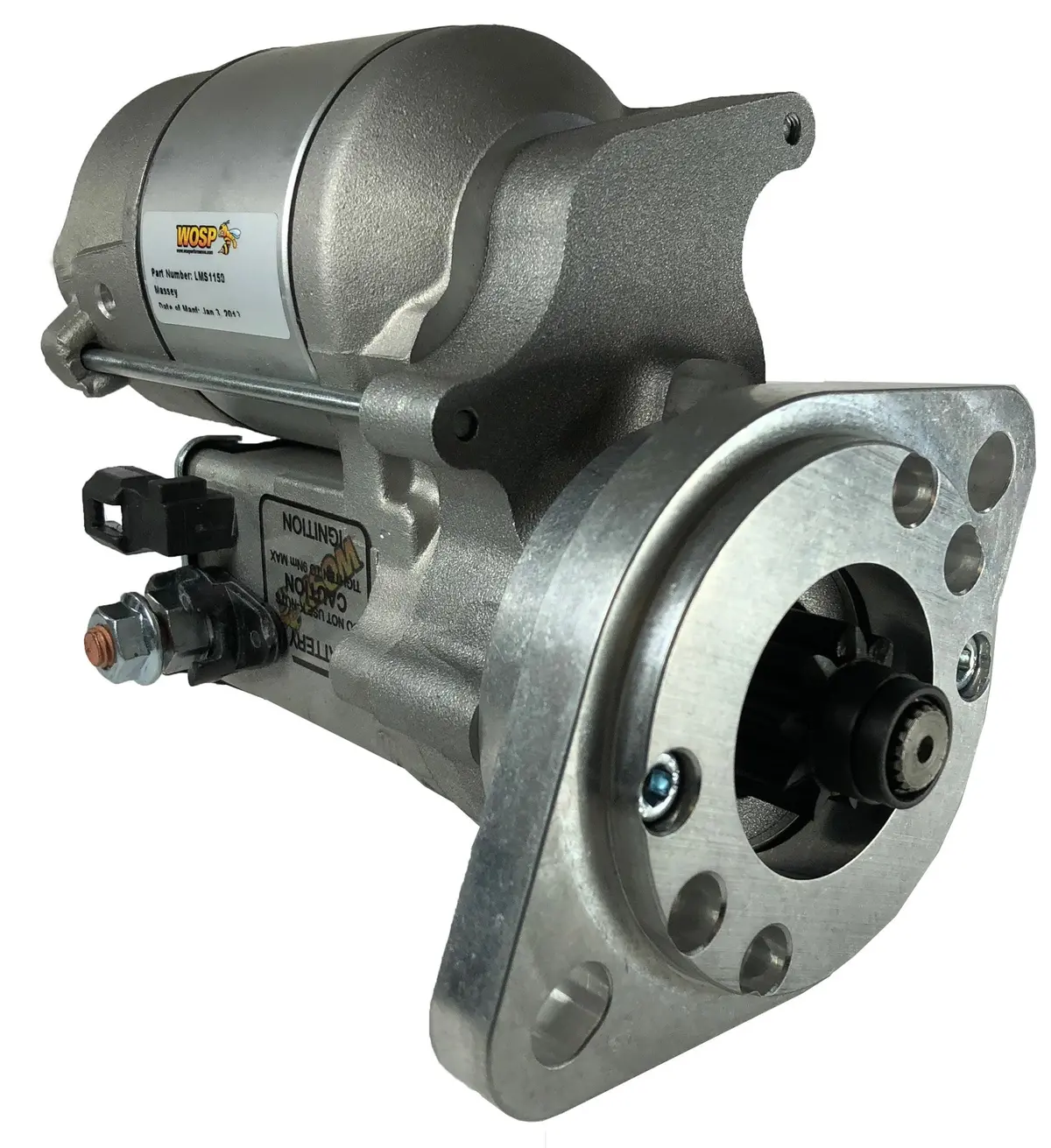 Wosp Lms1150 Starter Motor 12V 1.4Kw Fits Nissan 240 / 260 / 280 (Lh Terminals) High Torque Starter Motor 1