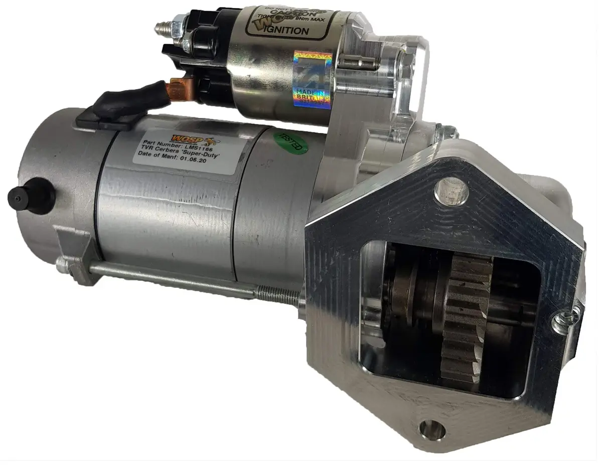 Wosp Lms1166 Starter Motor 12V 2.2Kw Fits Tvr Cerbera Super-Duty High Performance Denso Starter Motor 1