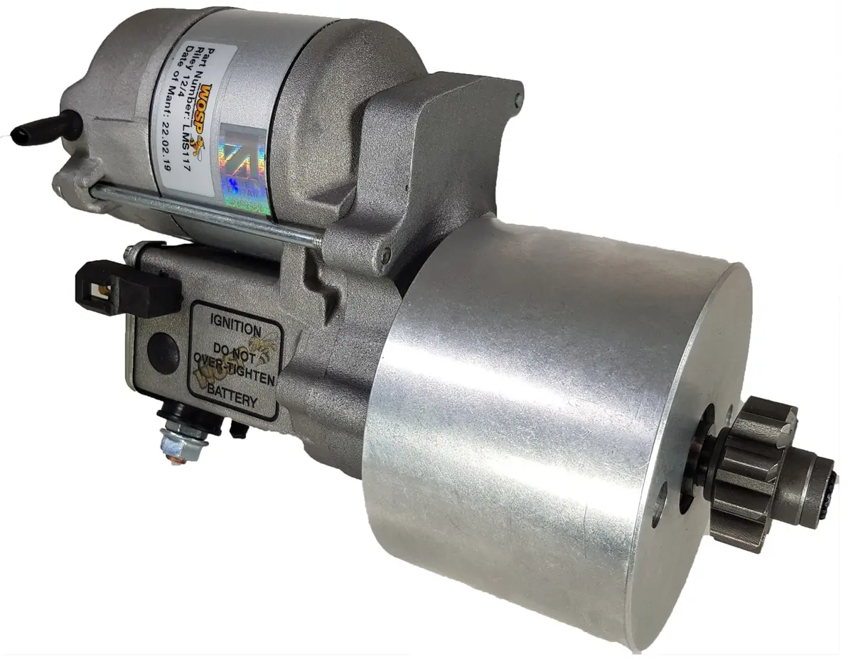 Wosp Lms117 Starter Motor 12V 1.2Kw Fits Riley 12/4 High Torque Starter Motor 1