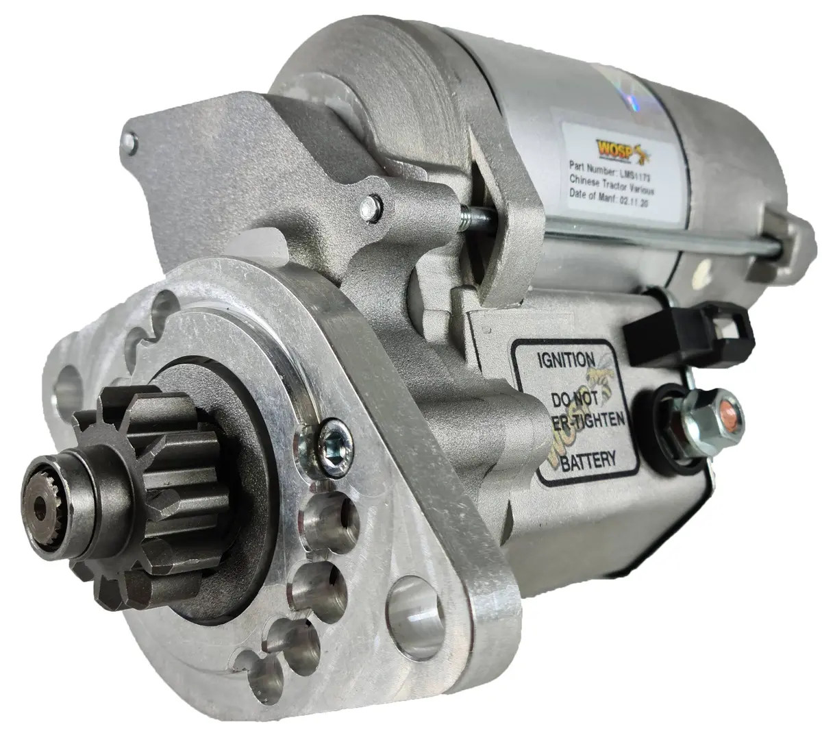 Wosp Lms1173 Starter Motor 12V 2Kw Fits Chinese Tractor Qd1332 High Torque Starter Motor 1