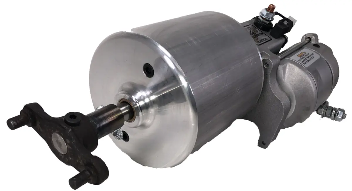 Wosp Lms1180 Starter Motor 12V 2Kw Fits Lagonda 2Ltr & 14/60 High Torque Starter Motor 1