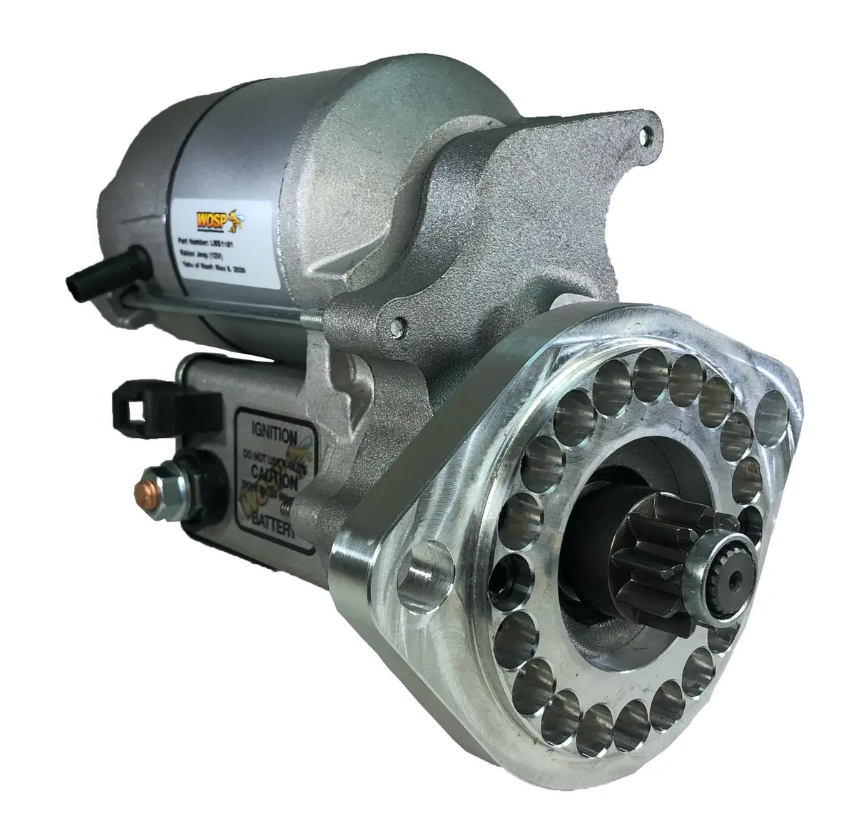Wosp Lms1181-24V Starter Motor 24V 1.4Kw Fits Kaiser Jeep High Torque Starter Motor (24 Volt) 1