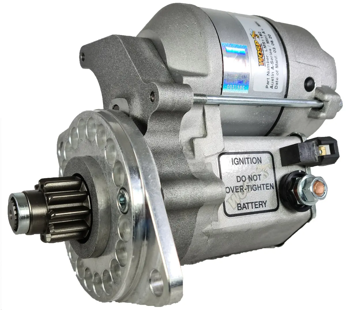 Wosp Lms1182 Starter Motor 12V 1.2Kw Fits Austin A-Series / Mini A+ Mpi Type High Torque Starter Motor 1