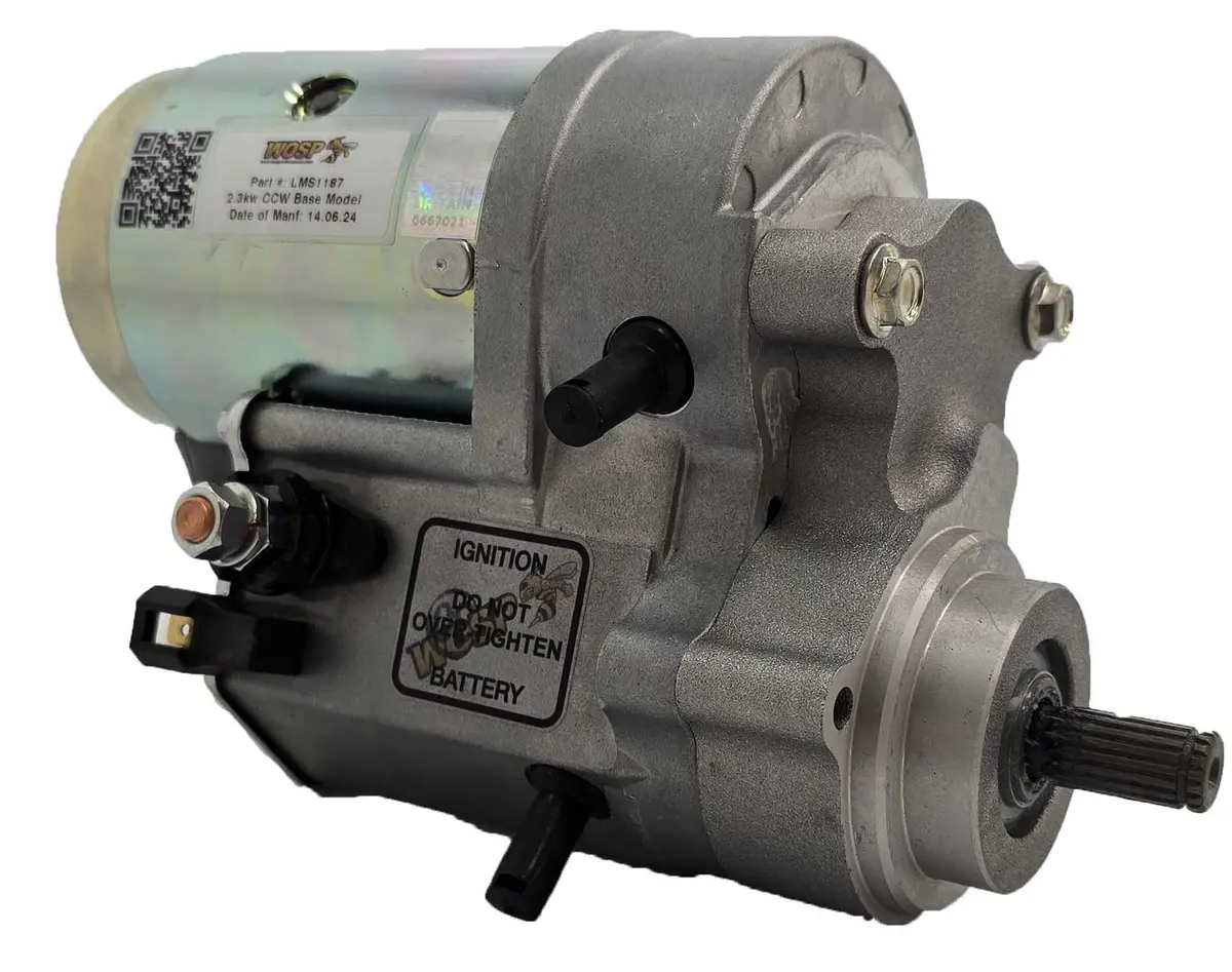 Wosp Lms1187 Starter Motor 12V 2.3Kw Fits 2.3Kw Counterclockwise Base Model 12V High Torque Starter Motor 1