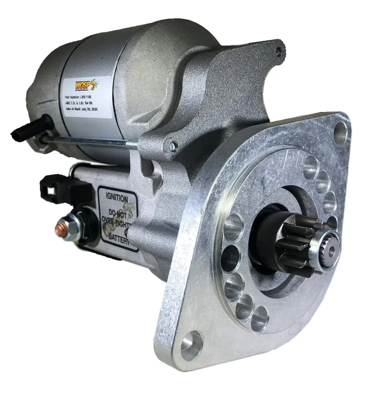 Wosp Lms1188 Starter Motor 12V 1.4Kw Fits Amc Jeep Various High Torque Starter Motor 1