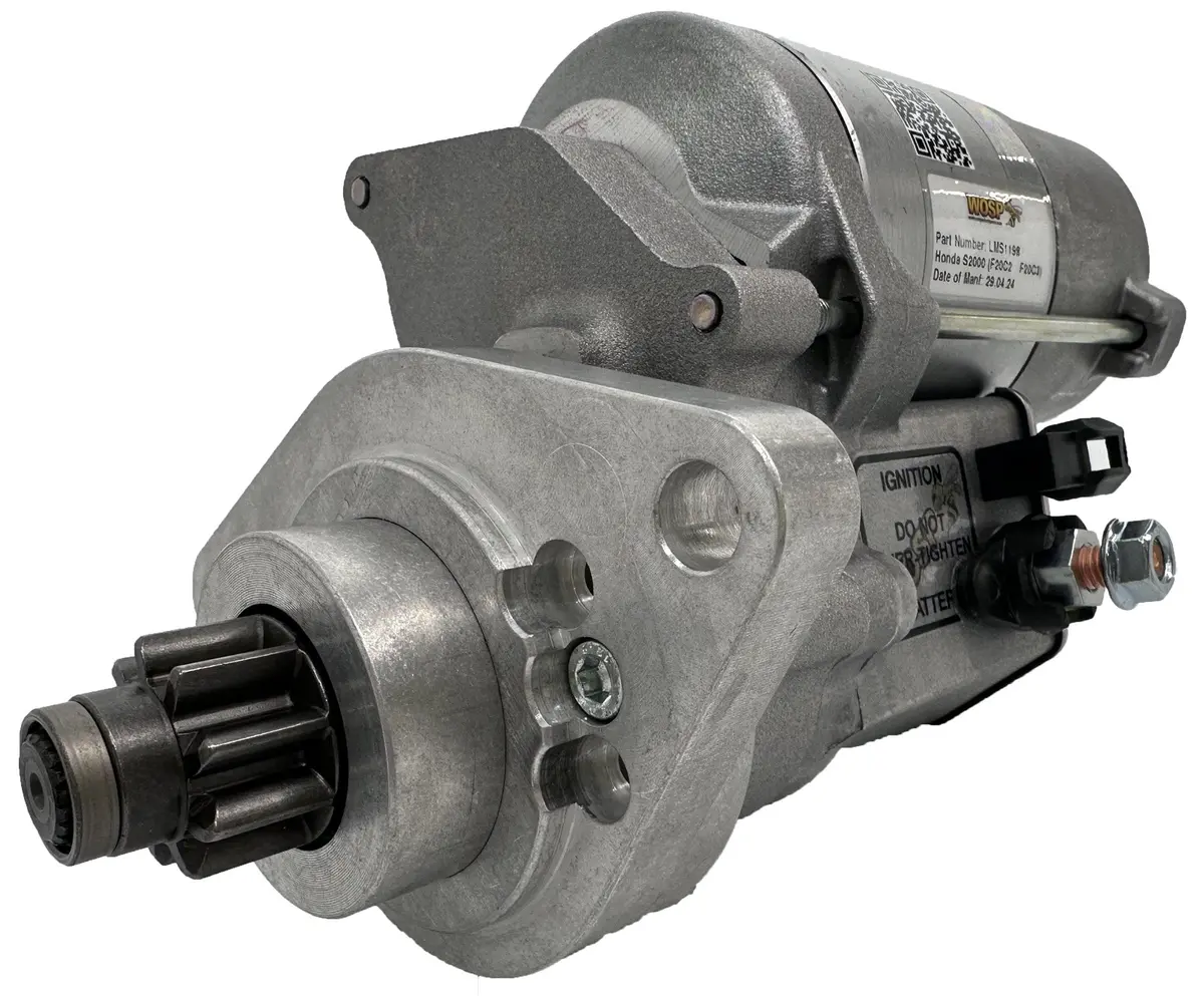 Wosp Lms1198 Starter Motor 12V 2Kw Fits Honda S2000 (F20c2 / F20c3) Super-Duty Starter Motor 1