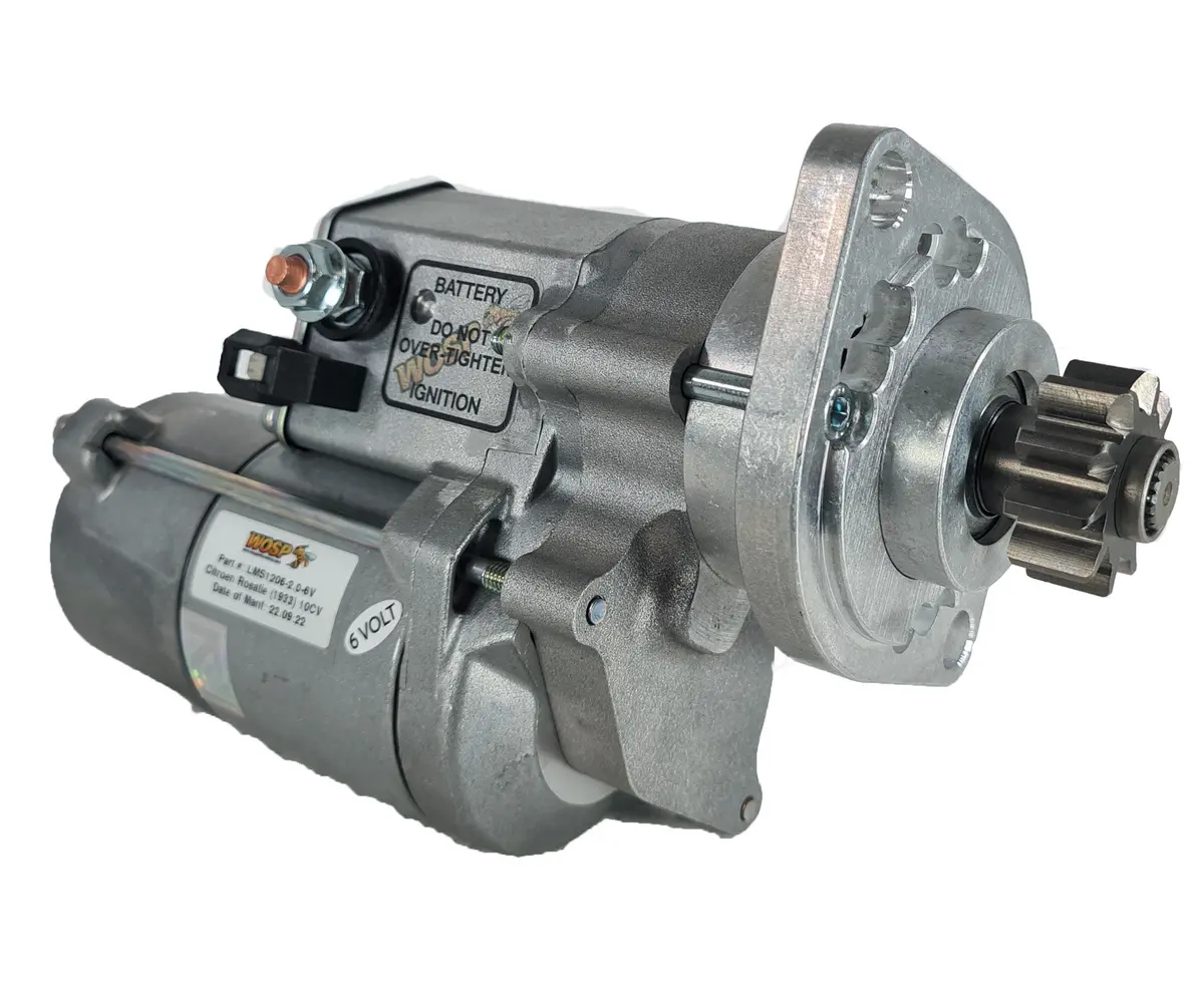 Wosp Lms1206 Starter Motor 12V 2Kw Fits Citroen Rosalie (10 Cv) High Torque Starter Motor 1