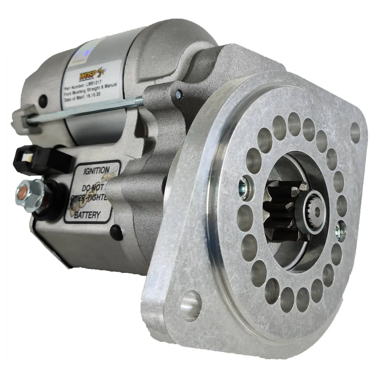 Wosp Lms1217 Starter Motor 12V 1.2Kw Fits Ford Straight 6 Various Models (Manual Transmission) High Torque Starter Motor 1