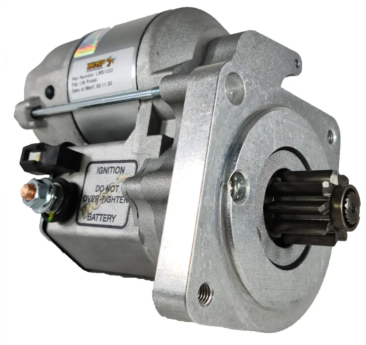 Wosp Lms1222 Starter Motor 12V 1.4Kw Fits Fiat 125 / Polski Fiat / Fso 125P High Torque Starter Motor 1