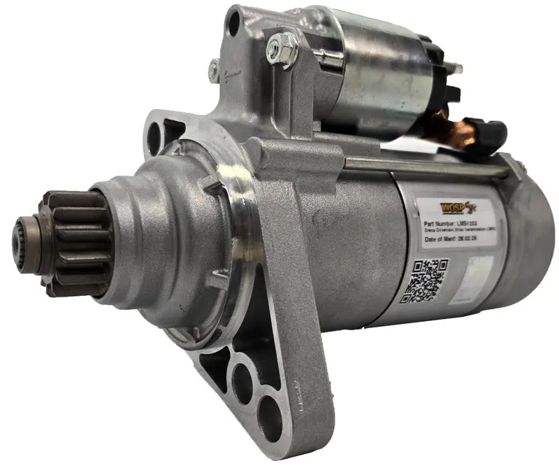 Wosp Lms1233 Starter Motor 12V 2.2Kw Fits Oreca Drivetrain / Xtrac Transmission Lmp3 Ligier / Sadev Super-Duty High Performance Starter Motor 1