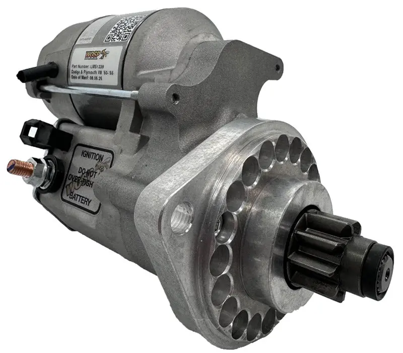 Wosp Lms1239 Starter Motor 12V 1.4Kw Fits Dodge & Plymouth V8 '50-'55 High Torque Starter Motor 1