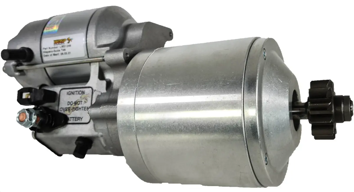 Wosp Lms1246 Starter Motor 12V 1.4Kw Fits Hispano-Suiza T49 High Torque Starter Motor 1