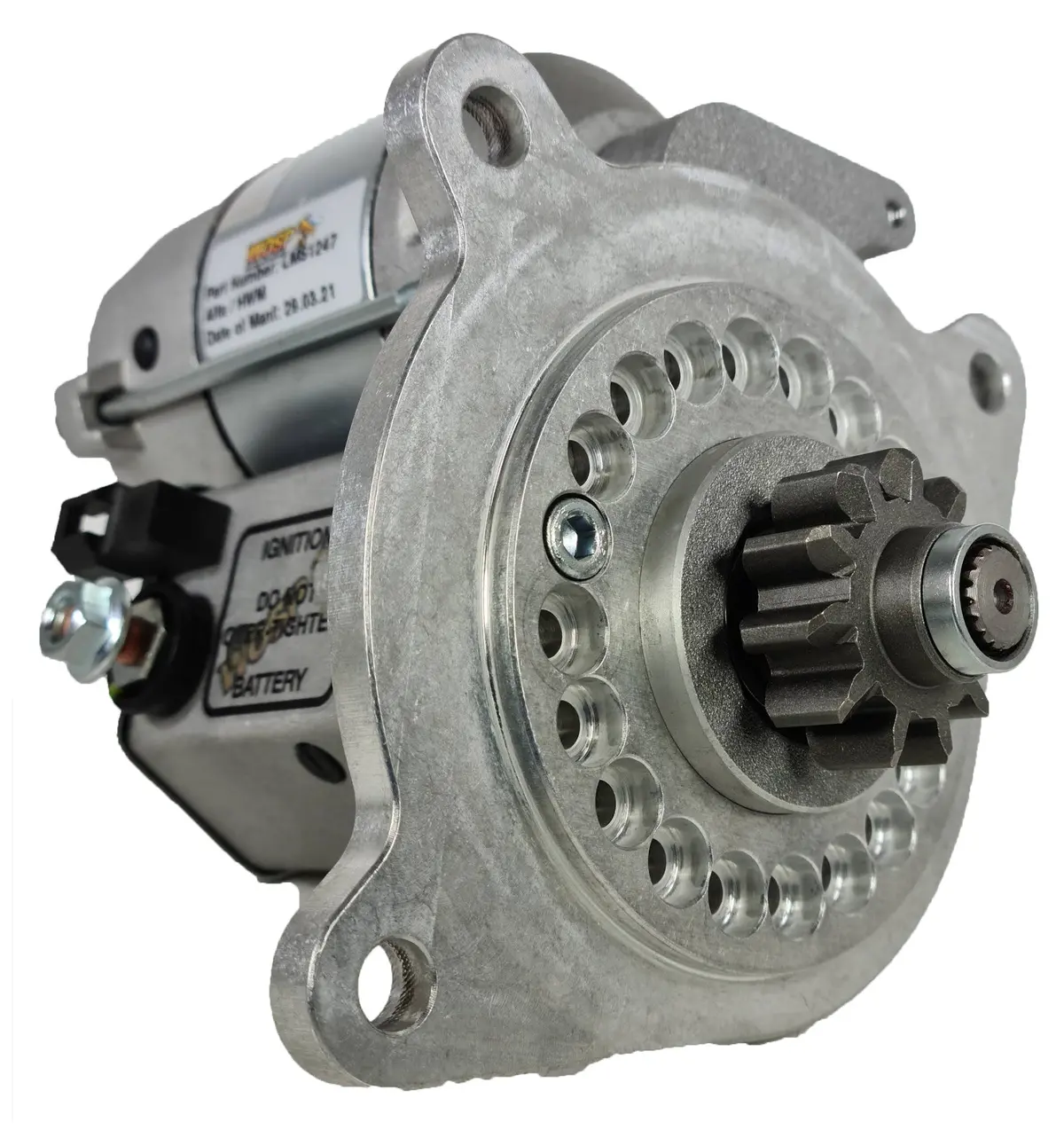 Wosp Lms1247 Starter Motor 12V 1.4Kw Fits Alta / Hwm (2L Post War Formula B) High Torque Starter Motor 1