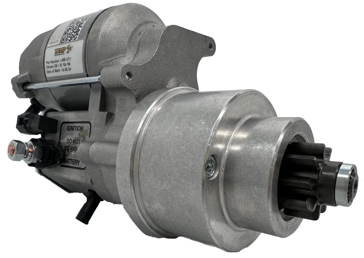 Wosp Lms1271 Starter Motor 12V 1.4Kw Fits Citroen Ds / Citroen Id '55-'66 High Torque Starter Motor 1