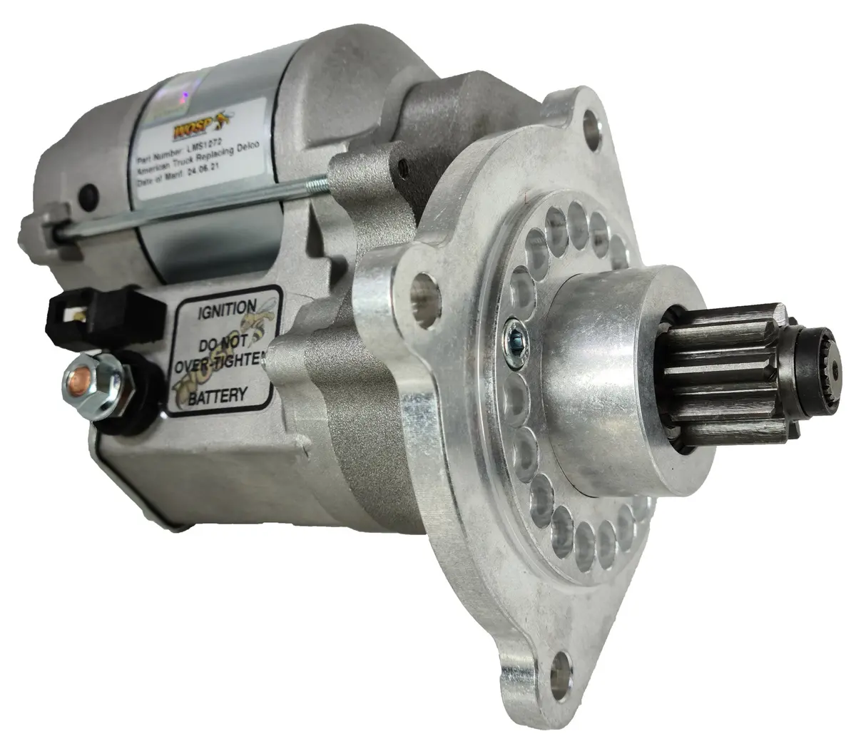 Wosp Lms1272 Starter Motor 12V 1.4Kw Fits American Truck Replacing Delco 1107431 (12 Volt) High Torque Starter Motor 1