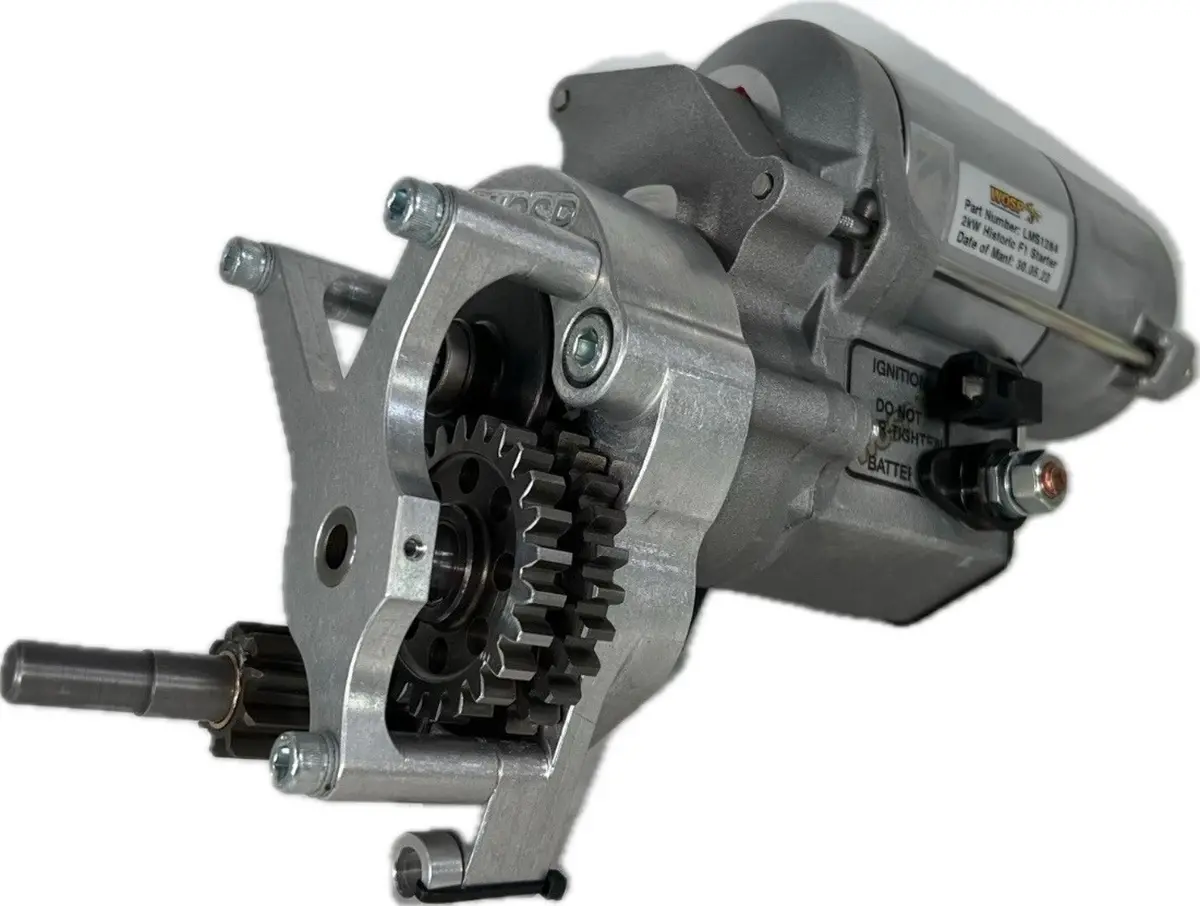 Wosp Lms1284 Starter Motor 12V 2Kw Fits Historic 'Ground-Effect' F1 Transmission Mounted Starter Motor 1