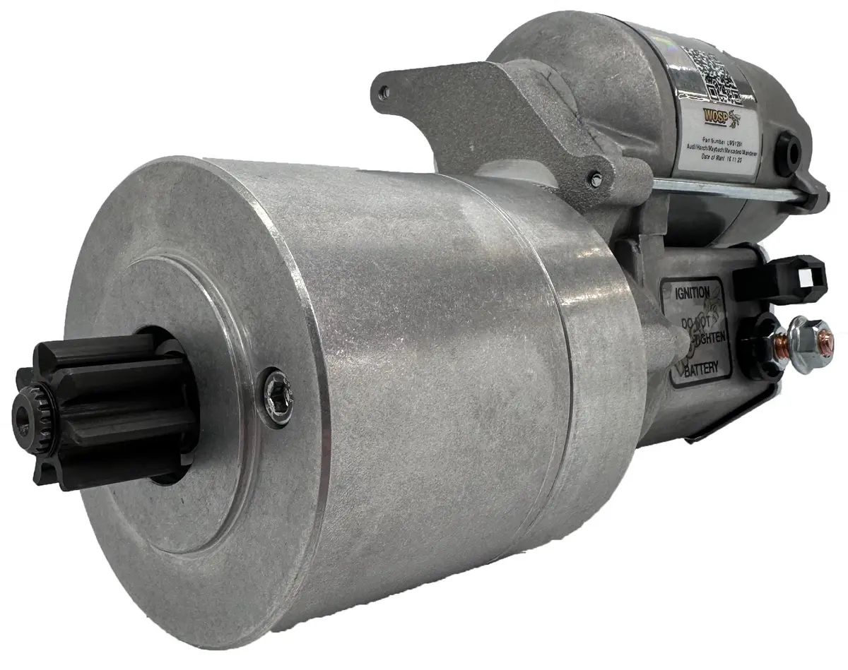 Wosp Lms1291-Wax Starter Motor 12V 2.2Kw Fits Audi / Horch / Maybach / Mercedes / Wanderer Replica Starter Motor 1