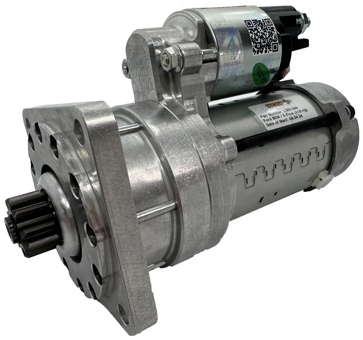 Wosp Lms1295 Starter Motor 12V 2Kw Fits Ford Crossflow / Kent / Bda (110 Tooth Ring Gear) High Performance Starter Motor 1