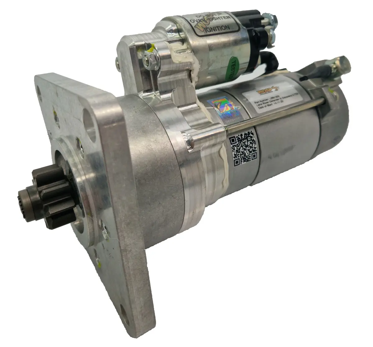 Wosp Lms1303 Starter Motor 12V 2.2Kw Fits Land Rover Defender & Discovery 2 Td5 Waterproof High Performance Starter Motor 1