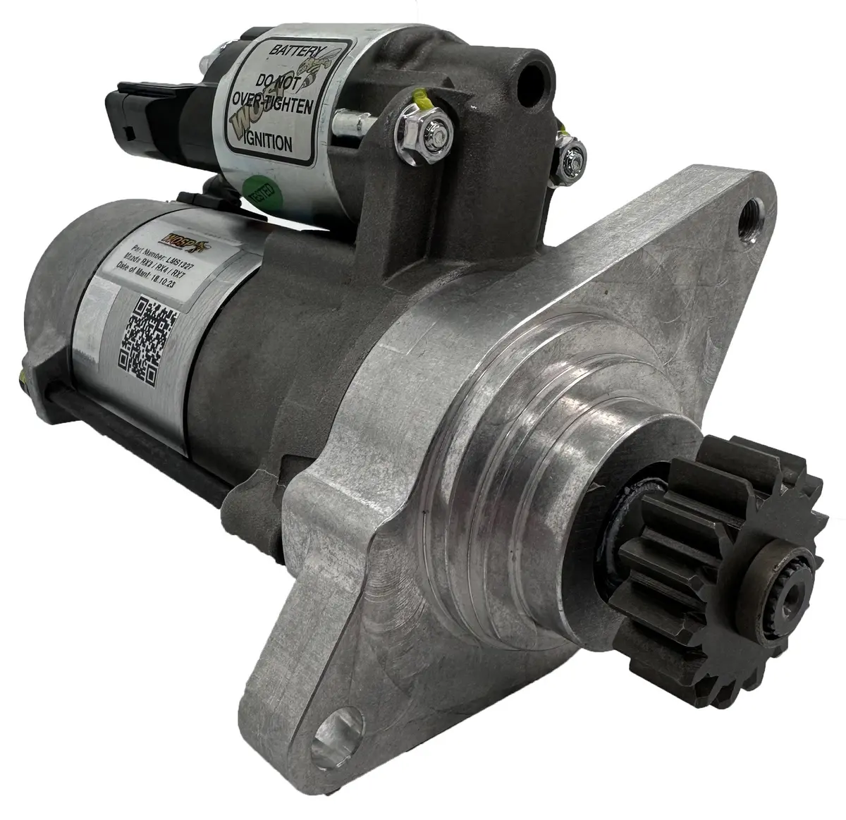 Wosp Lms1327 Starter Motor 12V 2.2Kw Fits Mazda Rx3 / Rx4 / Rx7 I / Rotary Pickup '74-'82 High Performance Starter Motor 1