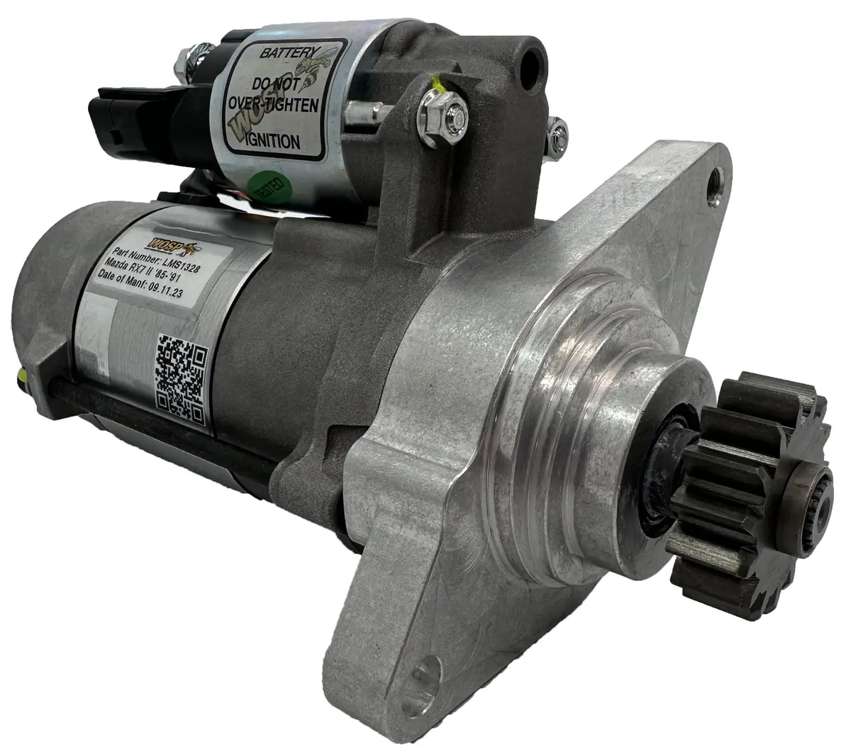 Wosp Lms1328 Starter Motor 12V 2.2Kw Fits Mazda Rx7 Ii (8Af2 / 8Af4 / Fc1) '85-'91 High Performance Starter Motor 1