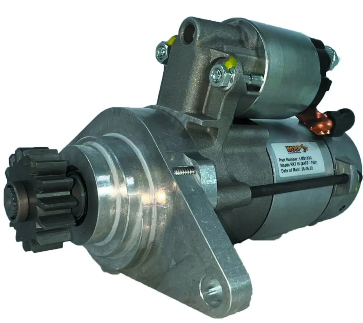 Wosp Lms1330 Starter Motor 12V 2.2Kw Fits Mazda Rx7 Iii (8Aff / Fd1) '92-'02 High Performance Starter Motor 1