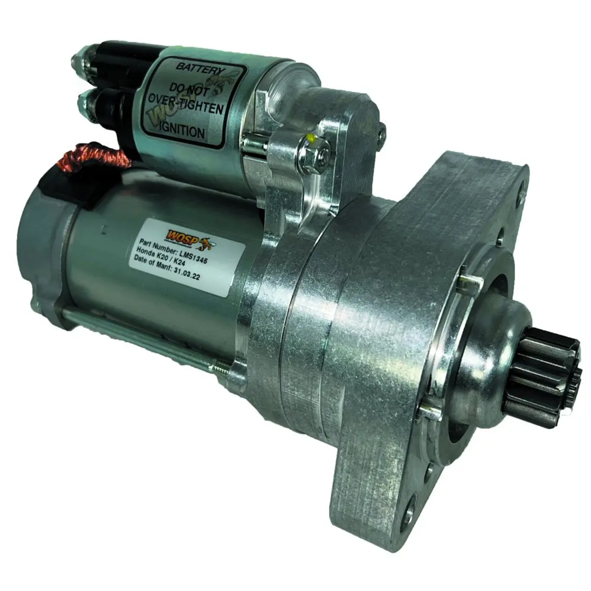 Wosp Lms1345 Starter Motor 12V 2Kw Fits Honda K20 / K24 High Performance Starter Motor 1