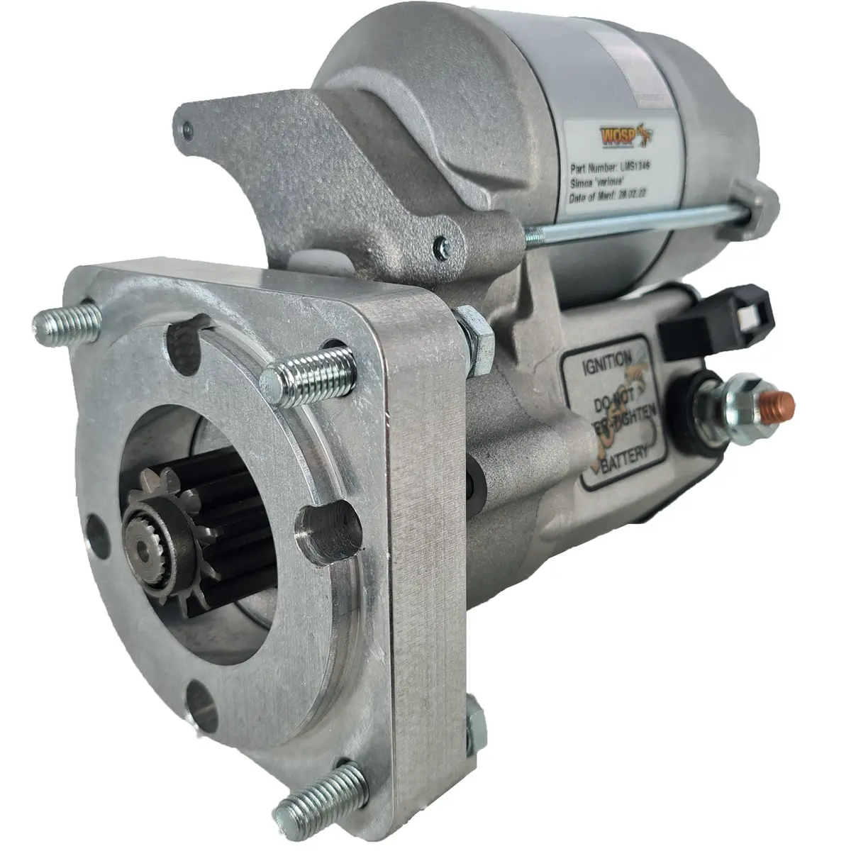 Wosp Lms1346 Starter Motor 12V 1.4Kw Fits Simca Various (Rh) High Torque Starter Motor 1
