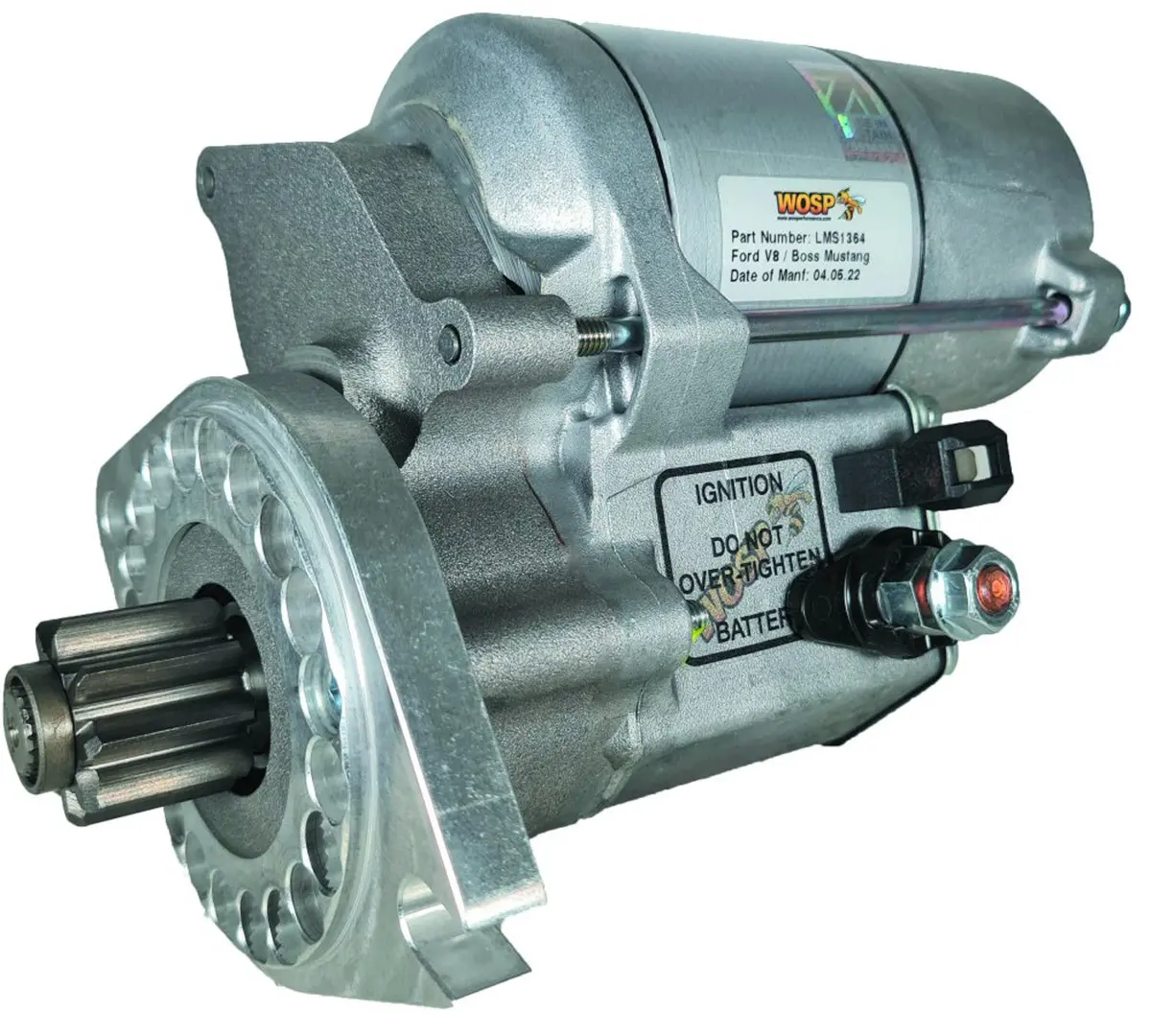 Wosp Lms1364 Starter Motor 12V 2Kw Fits Ford V8 (104 Tooth) High Torque Starter Motor Replacing Tilton 54-10035 1