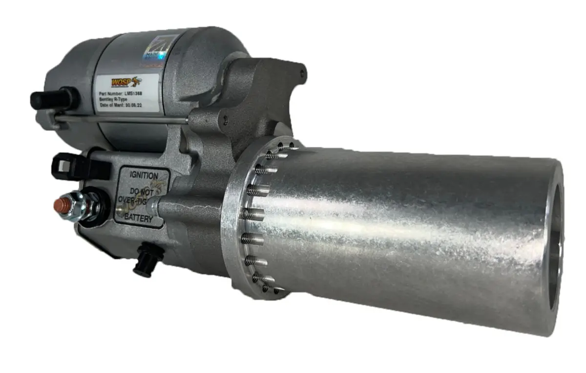 Wosp Lms1368 Starter Motor 12V 1.4Kw Fits Bentley R-Type (1954) High Torque Starter Motor 1