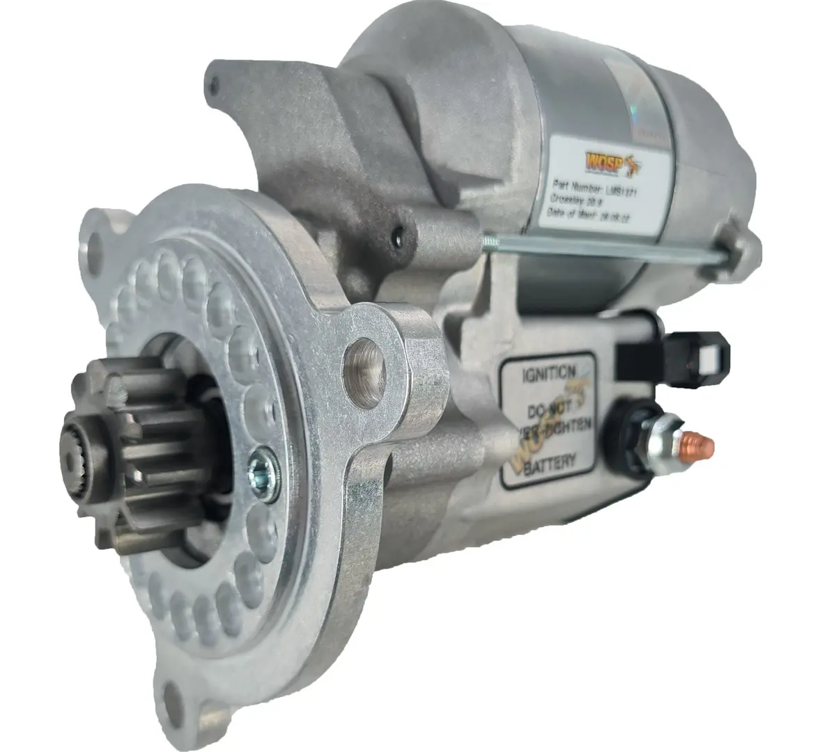 Wosp Lms1371 Starter Motor 12V 1.4Kw Fits Crossley 20.9 High Torque Starter Motor 1
