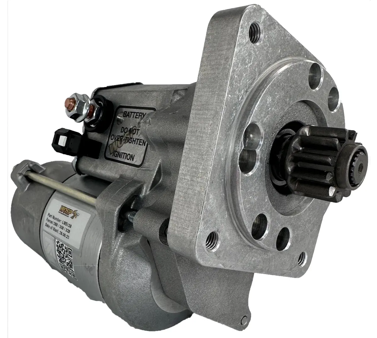 Wosp Lms138 Starter Motor 12V 2Kw Fits Ferrari 288 / 308 / 328 / F40 / Mondial / Gtb High Torque Starter Motor 1